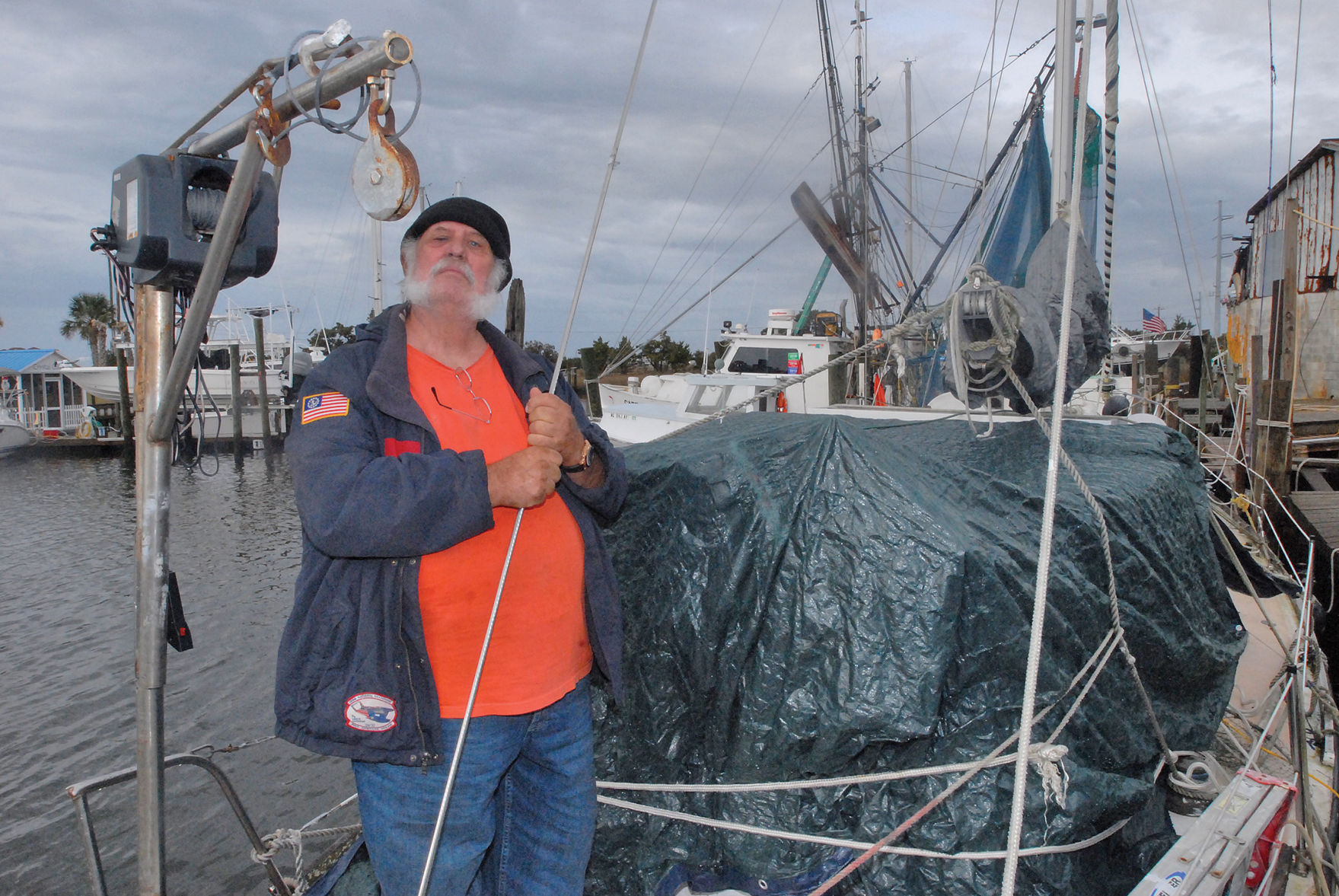 Resident who lives on boat solicits FEMA’s help